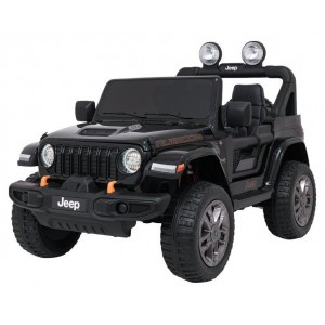 Elektromobilis vaikui Jeep Wrangler Rubicon 24V 800W (Juodas)